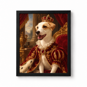 Quadro Pet Personalizado 21×30cm — Linha Clássica | Artístico