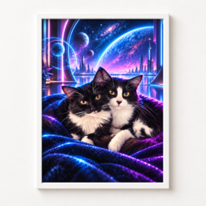 Quadro Pet Personalizado 50×70cm — Linha Premium | Artístico