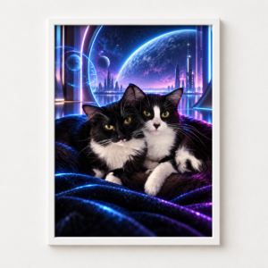 Quadro Pet Personalizado 50×70cm — Linha Clássica | Artístico