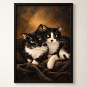 Quadro Pet Personalizado 50×70cm — Linha Clássica | Cor Sólida